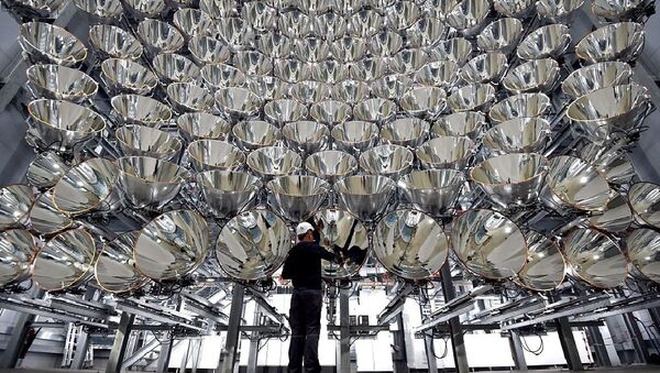 Cientistas alemães criam maior sol artificial - Sputnik Brasil