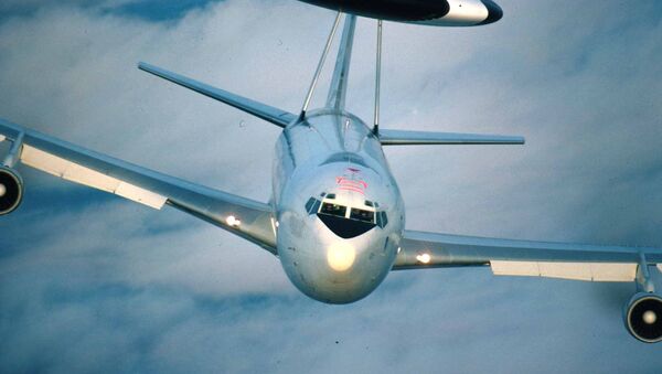 Avião de reconhecimento do tipo AWACS - Sputnik Brasil