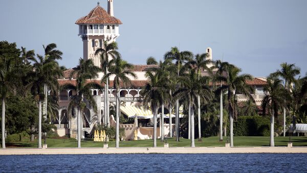 Esta foto, mostra o resort de Mar-a-Lago, uma das propriedades do presidente eleito Donald Trump em Palm Beach, Flórida. - Sputnik Brasil