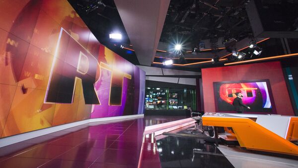 Canal de televisão russo RT - Sputnik Brasil