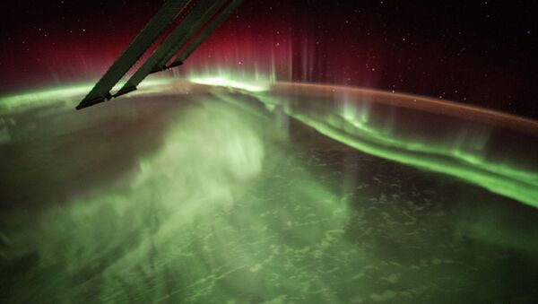 Foto de aurora boreal tirada pela NASA - Sputnik Brasil