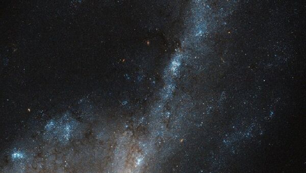 Galáxia NGC 4536 na constelação de Virgo - Sputnik Brasil