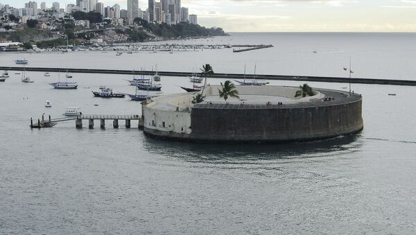 Forte de São Marcelo (Forte do Mar), Salvador - Sputnik Brasil