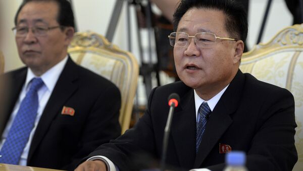 The special envoy of North Korean leader Kim Jong-Un, Choe Ryong Hae - Sputnik Brasil