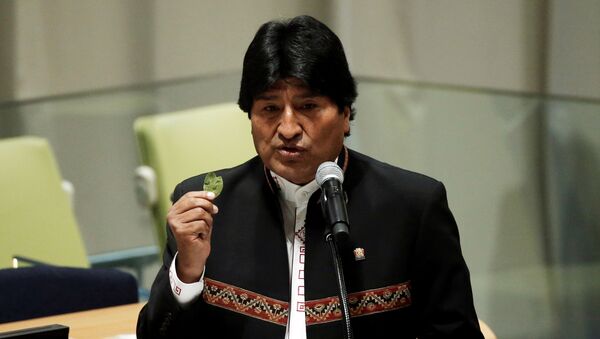 Presidente boliviano, Evo Morales (foto de arquivo) - Sputnik Brasil