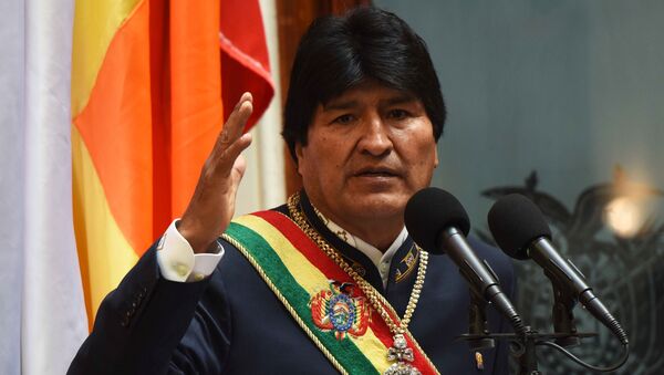 Presidente boliviano, Evo Morales - Sputnik Brasil