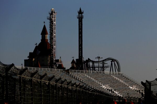 Preparativos do Grand Prix da Rússia de F1, em Sochi - Sputnik Brasil