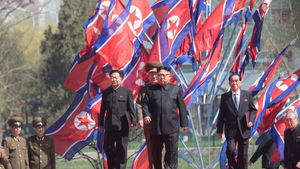O líder da Coreia do Norte, Kim Jong-un - Sputnik Brasil