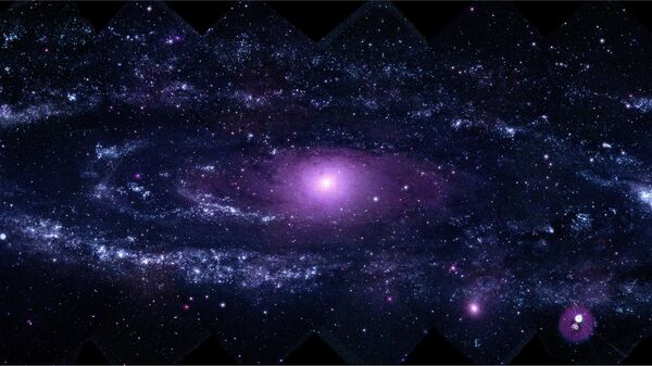 Imagem da galáxia Andromeda - Sputnik Brasil