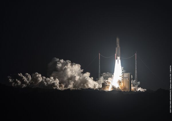 Lançamento do satélite brasileiro do Centro Espacial de Kourou, na Guiana Francesa - Sputnik Brasil