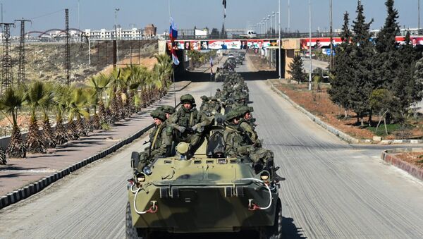 Retirada de engenheiros militares das Forças Armadas russas de Aleppo - Sputnik Brasil