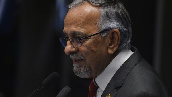 João Capiberibe no plenário do Senado, foto de arquivo - Sputnik Brasil