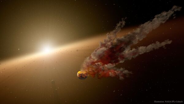 Cintilação inexplicável da estrela KIC 8462852 - Sputnik Brasil
