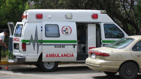 Ambulância mexicana (arquivo) - Sputnik Brasil