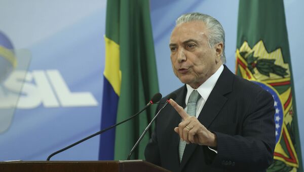 Consultoria prevê que quadro político continuará desfavorável para Temer - Sputnik Brasil