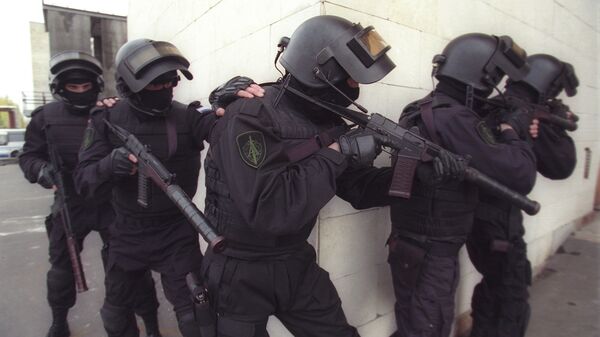 Unidade de elite antiterrorista Alfa do Serviço Federal de Segurança da Rússia (FSB) - Sputnik Brasil