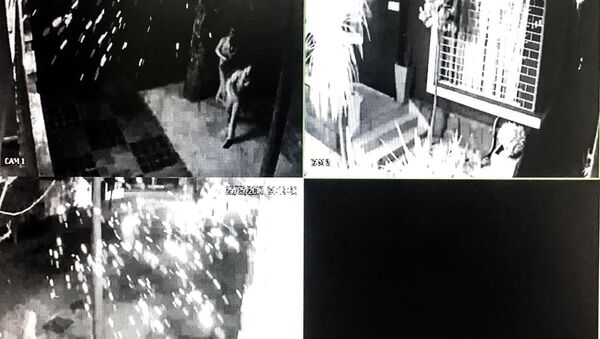 Imagens de câmera flagraram atentado contra sede do PT no Paraná - Sputnik Brasil
