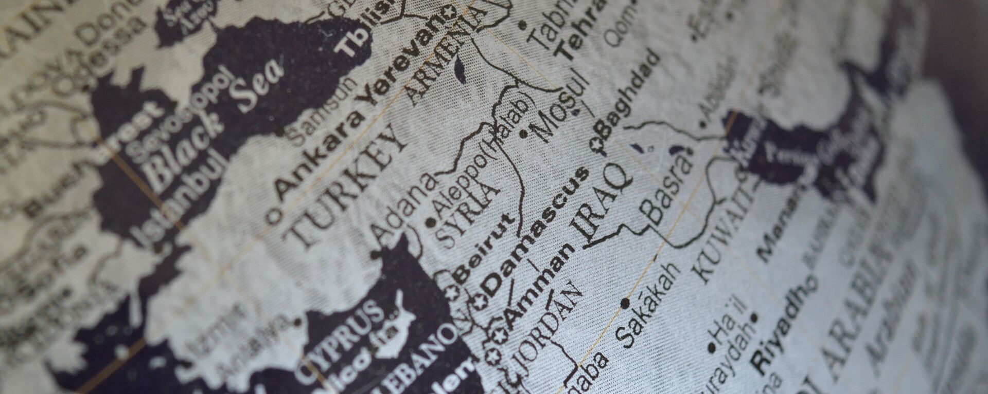 Oriente Médio na mapa - Sputnik Brasil, 1920, 10.05.2023