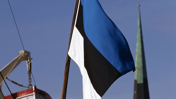 Bandeira da Estônia - Sputnik Brasil