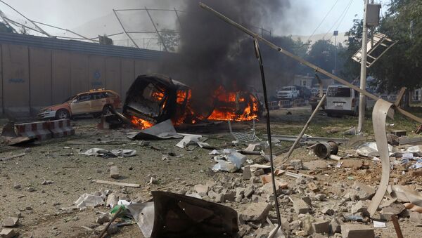 Explosão atinge capital afegã, Cabul, 31 de maio de 2017 (imagem referencial) - Sputnik Brasil