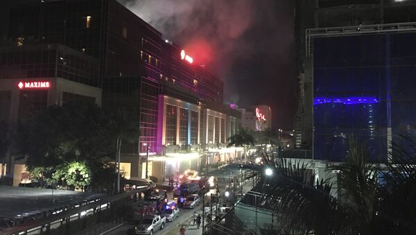 Hotel de luxo é alvo de ataque nas Filipinas - Sputnik Brasil