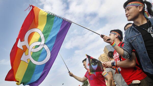 Taiwan Same Sex Marriage - Sputnik Brasil