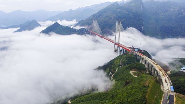 Uma ponte na China - Sputnik Brasil
