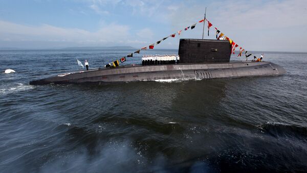 El submarino de la clase Varshavianka - Sputnik Brasil
