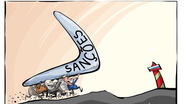 O bumerangue das sanções - Sputnik Brasil
