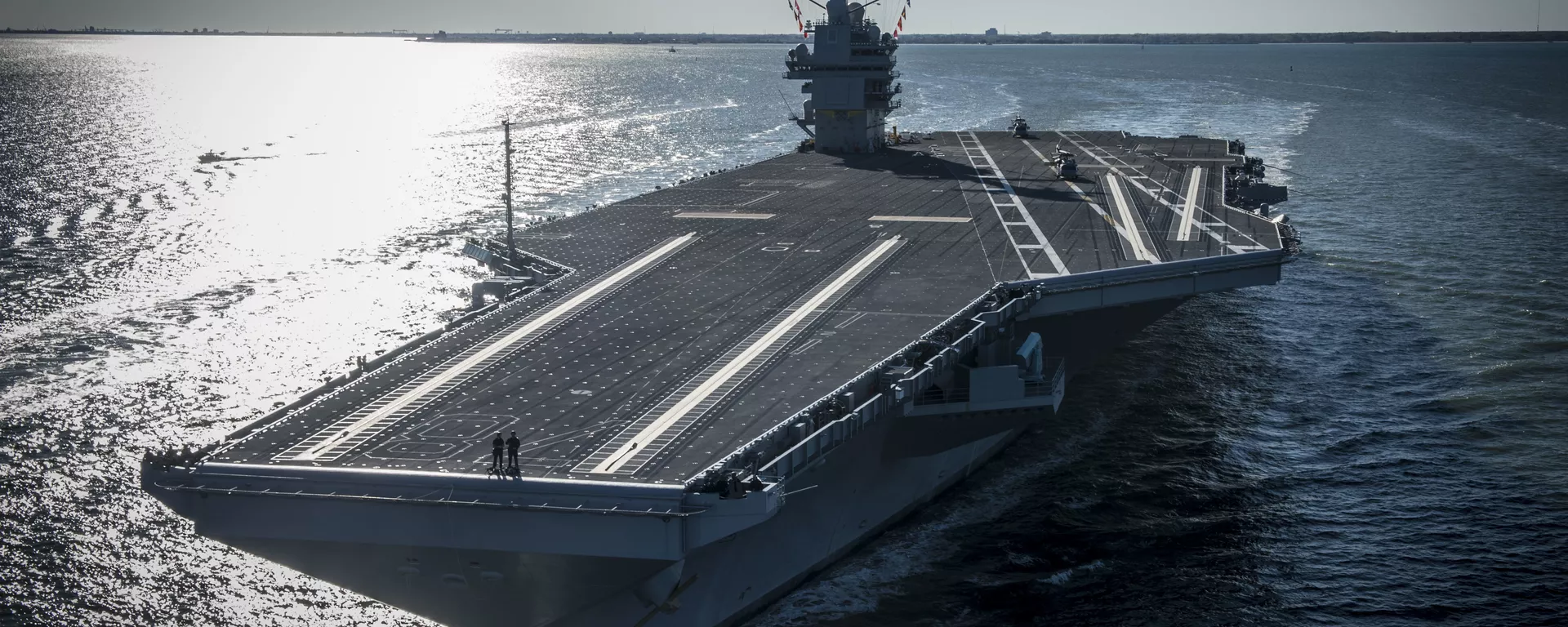 Porta-aviões norte-americano USS Gerald R. Ford - Sputnik Brasil, 1920, 11.10.2023