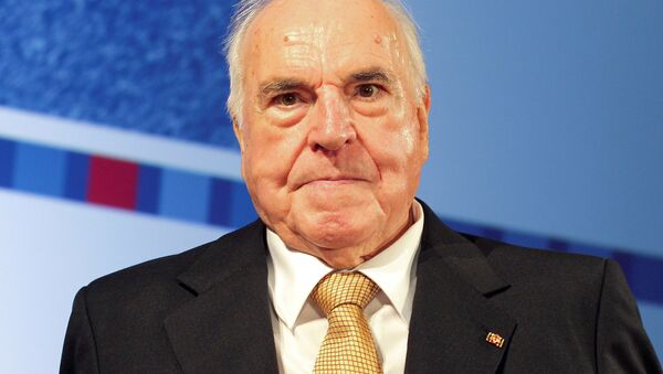 Ex-chanceler da Alemanha Helmut Kohl - Sputnik Brasil