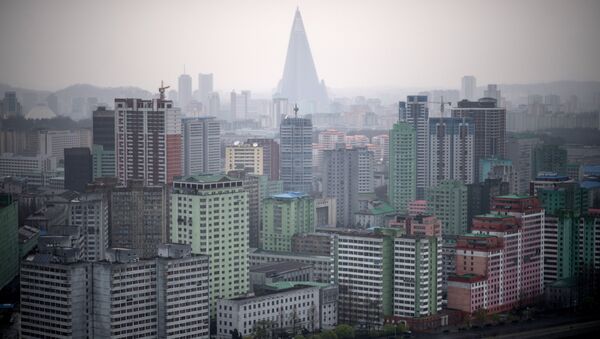 Pyongyang, capital norte-coreana - Sputnik Brasil