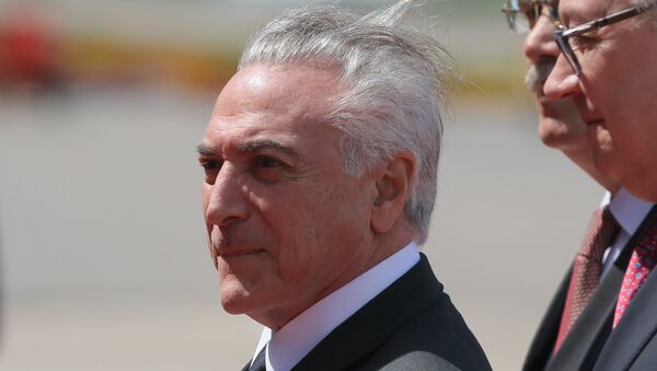 A visita do presidente brasileiro, Michel Temer, a Moscou - Sputnik Brasil