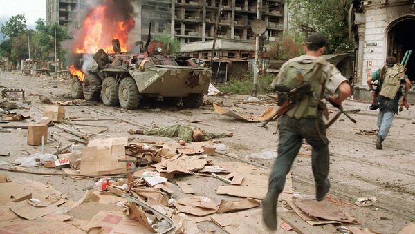 War in Chechnya - Sputnik Brasil