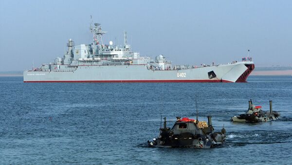 Exercícios militares Sea Breeze realizados no mar Negro perto da Crimeia (foto de arquivo) - Sputnik Brasil