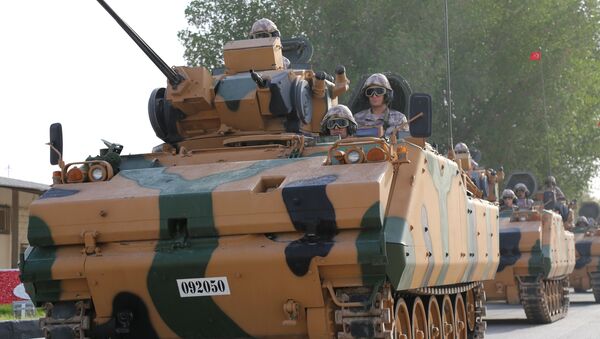 Militares turcos no Qatar, Doha - Sputnik Brasil