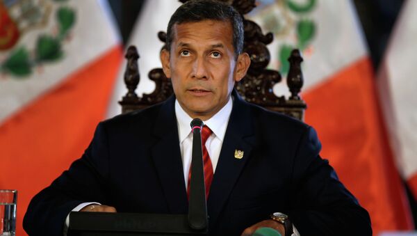 Ollanta Humala - Sputnik Brasil