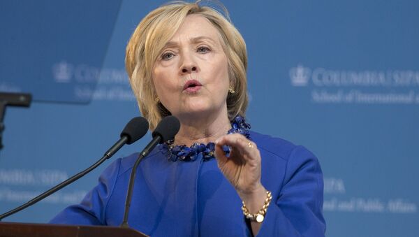 Hillary Clinton, pré-candidata à presidência dos EUA - Sputnik Brasil