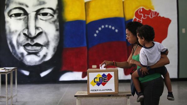 La votación en Venezuela - Sputnik Brasil