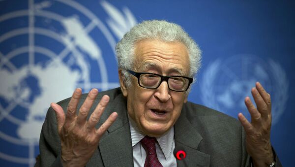Lakhdar Brahimi, ex-Enviado Especial da ONU para a Síria. - Sputnik Brasil