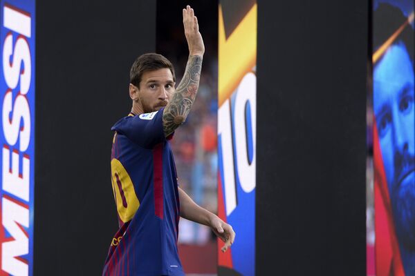 Lionel Messi, do Barcelona - Sputnik Brasil
