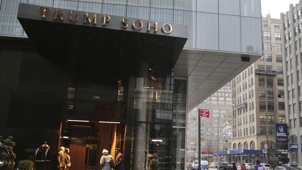 The Trump SoHo hotel em Nova York - Sputnik Brasil