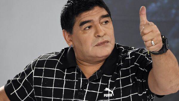 Diego Maradona - Sputnik Brasil