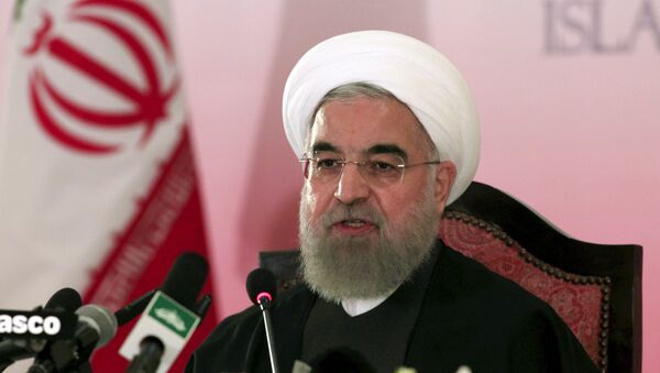 Hassan Rouhani, presidente do Irã (foto de arquivo) - Sputnik Brasil