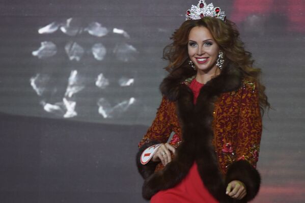 Polina Dibrova da região de Moscou, vencedora do concurso Missis Rússia 2017 - Sputnik Brasil