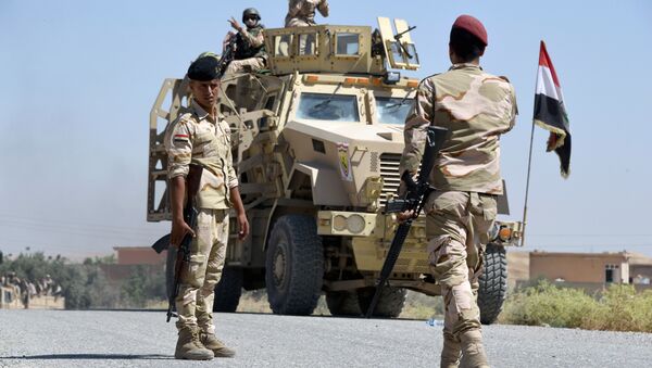 Forças governamentais do Iraque lutam contra terroristas perto de Tal Afar, cidade localizada a 70 km de Mossul - Sputnik Brasil