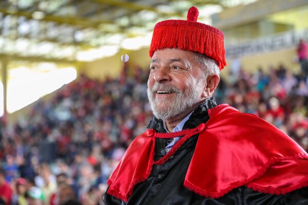 Ex-presidente Lula, do Brasil, na Universidade Estadual de Alagoas, em Arapiraca - Sputnik Brasil