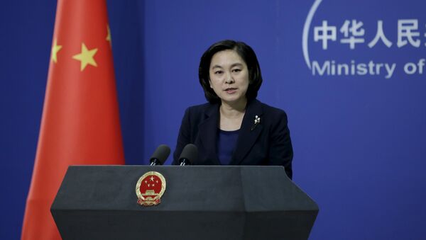 Hua Chunying, spokeswoman of China's Foreign Ministry - Sputnik Brasil