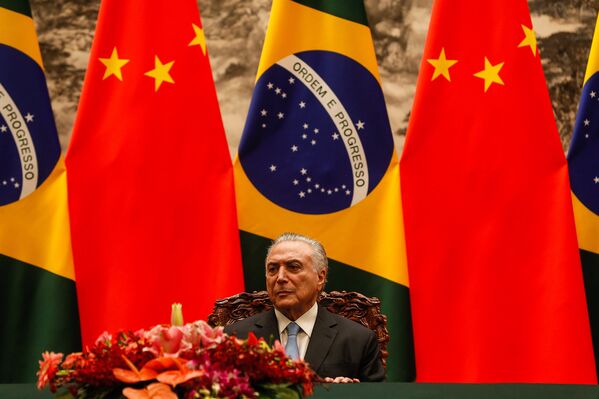 Confira as fotos do segundo dia do presidente Michel Temer (PMDB) na China. - Sputnik Brasil