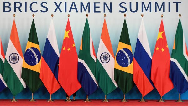 Nona cúpula do grupo BRICS na cidade chinesa de Xiamen, 3-5 de setembro de 2017 - Sputnik Brasil